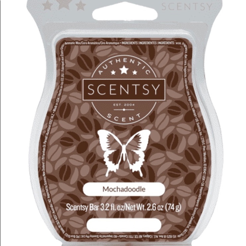 🌸B3G1 Free🌸 “Mochadoodle” Scentsy Wax Bar
